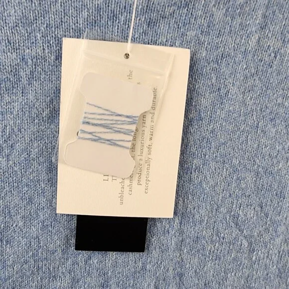 The Men's Store at Bloomingdale's Cashmere Crewneck Sweater XXL Sky Blue